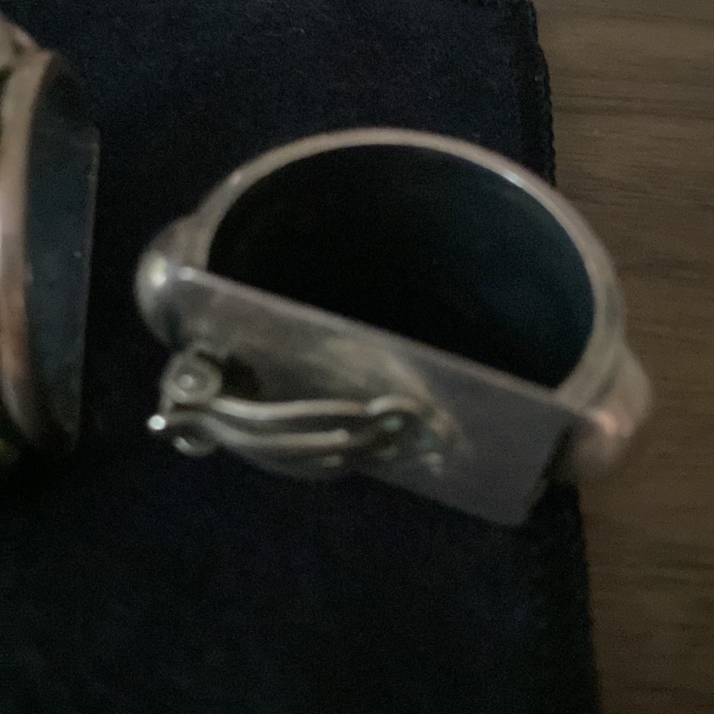 Brenda Schoenfeld Taxco artist large clip sterling silver stamped signed marked - Picture 2 of 3